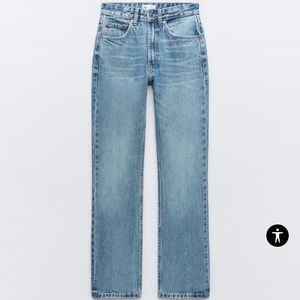 Zara straight leg jeans